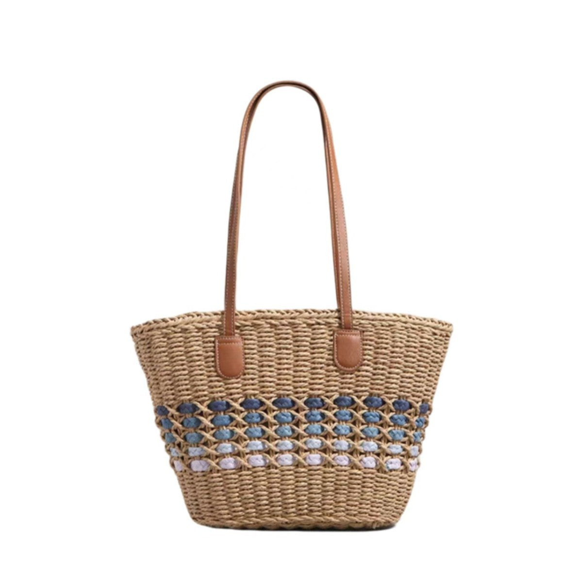Handtasche Aus Hochwertigem Geflochtenem Material Brehn