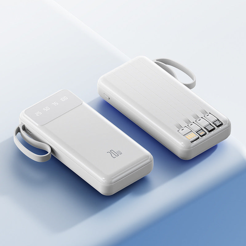 Tragbare Schnelllade-Powerbank mit LED-Anzeige Brehn