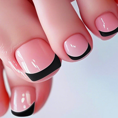 French Tip Nagelkunst Set Brehn