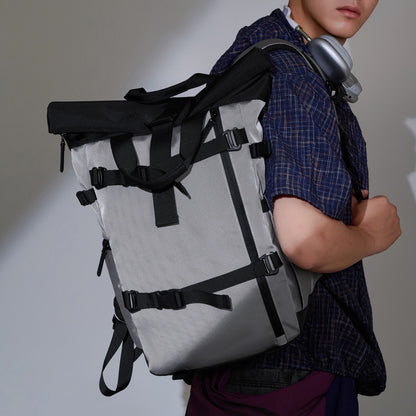 Stylischer Roll-Top Abenteuer-Rucksack Brehn