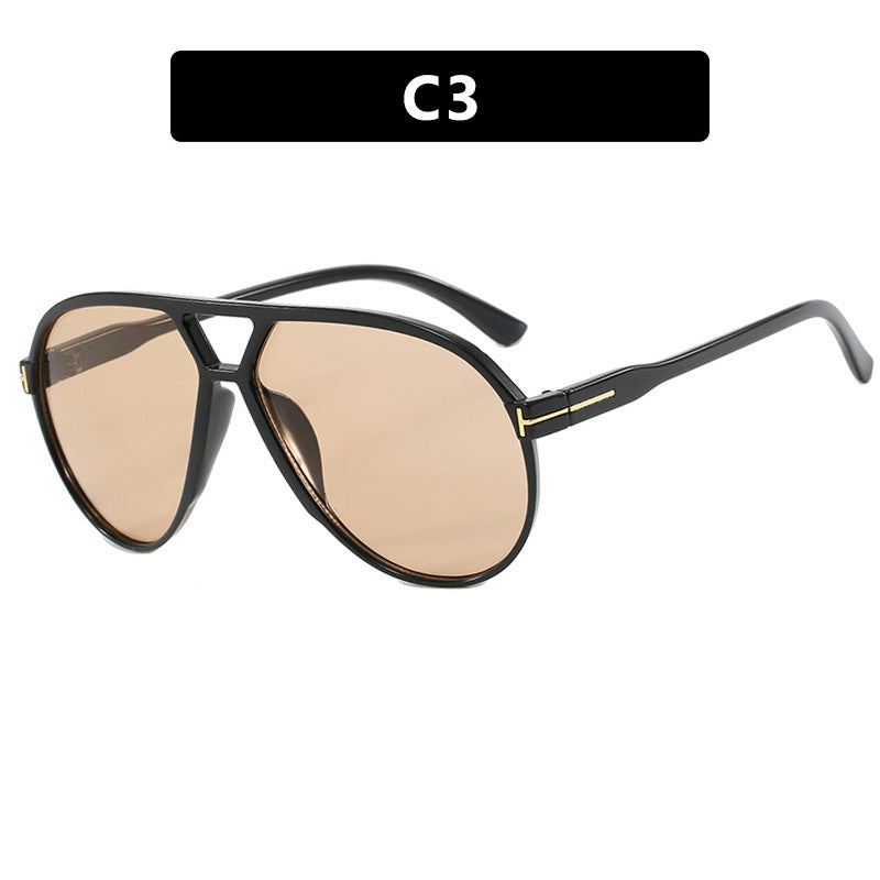Damen stilvolle Pilotensonnenbrille mit elegantem Design und UV-Schutz Brehn