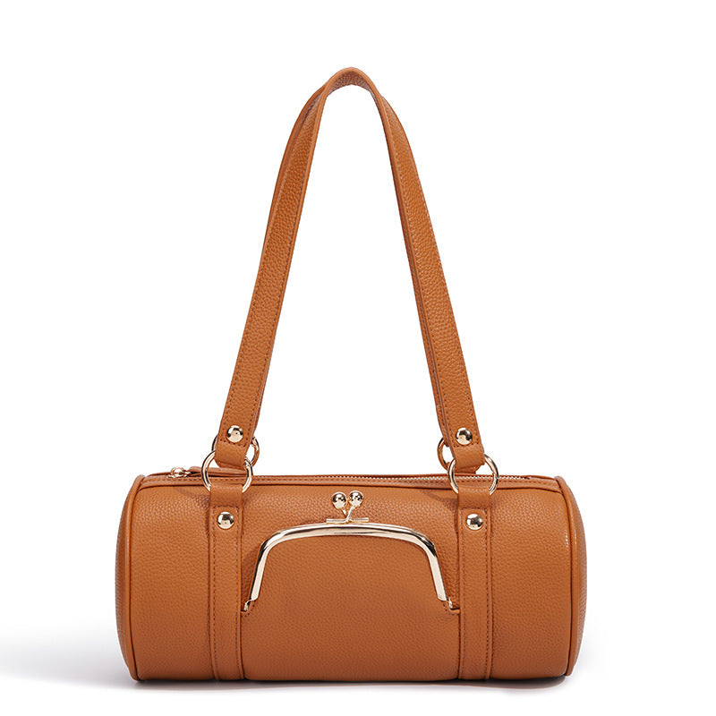 Modische Leder-Handtasche Brehn