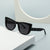 Damen moderne oversized Sonnenbrille im einzigartigen Design Brehn