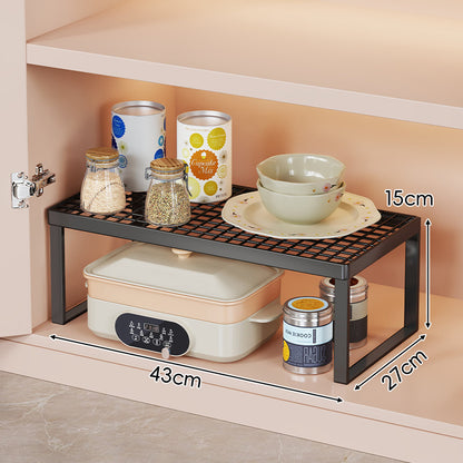 Belüfteter Metallgitter-Schrankregal-Organizer-Rack