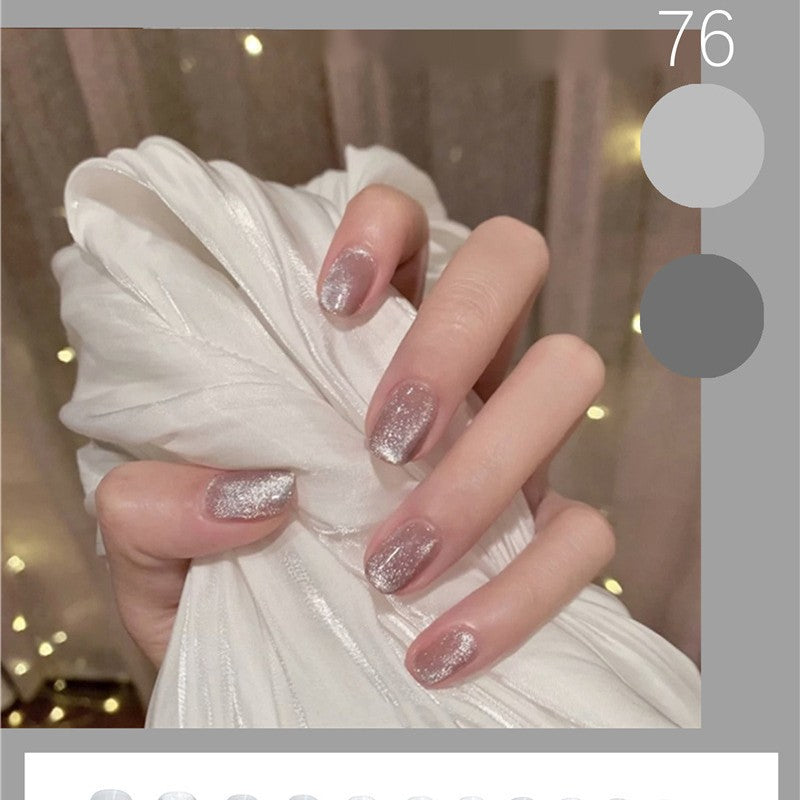 Glitzerndes Glam Press-On Nagelset Brehn