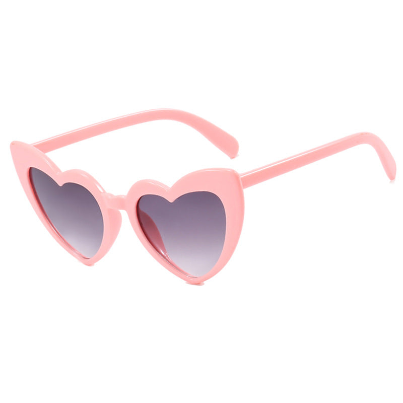 Damen Herzförmige Sonnenbrille mit polarisierenden Gläsern und hochwertigem Kunststoffrahmen Brehn