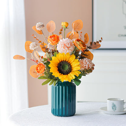 Premium Künstlicher Sonnenblumenstrauß