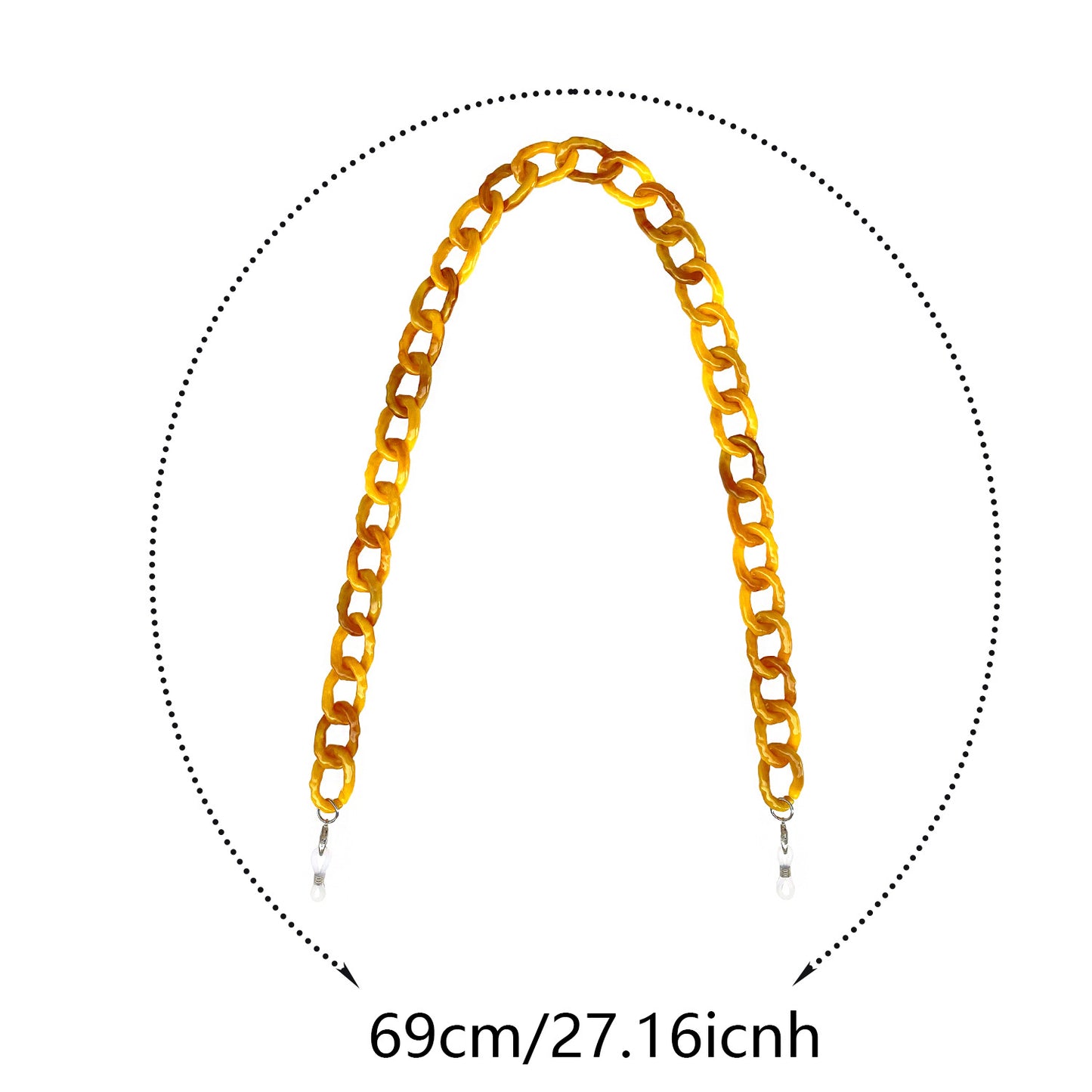 Chunky Resin Brillenband Brehn