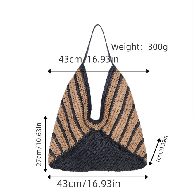 Tragetasche mit Geometrischem Strukturdesign Brehn