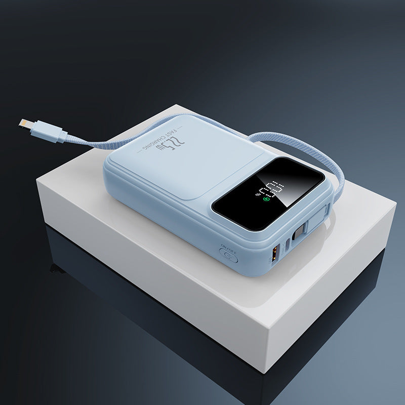 Tragbare Powerbank mit Digitaler Ladestandanzeige und Schnellladefunktion Brehn