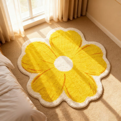 Dekorativer Floral-Muster-Bereichsteppich