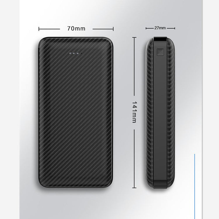 Dünne Powerbank mit Hochgeschwindigkeitsladetechnologie Brehn