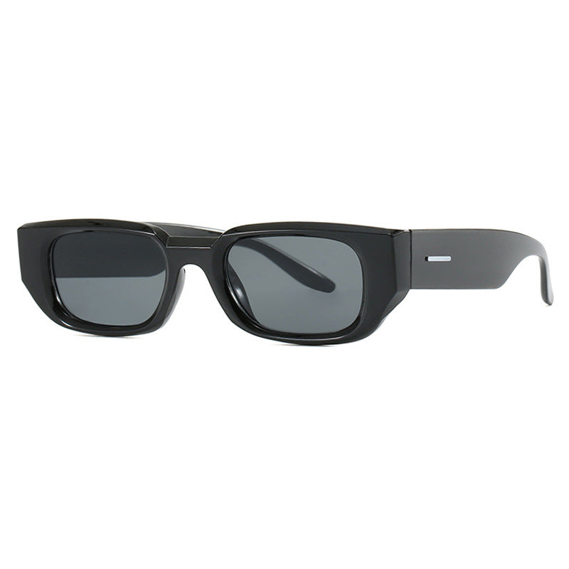 Damen modische Sonnenbrille mit innovativem, transparentem Rahmen und polarisierten Gläsern Brehn