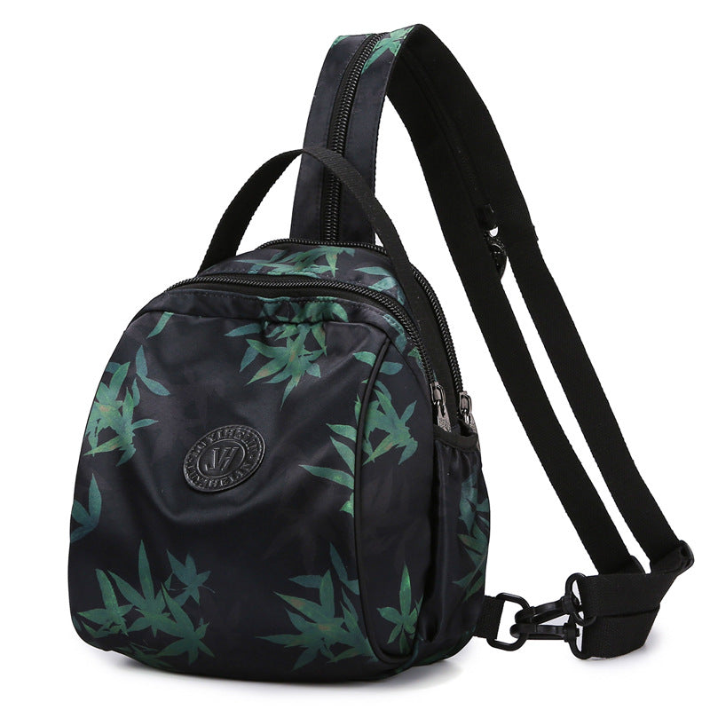 Blumenmuster Mini-Rucksack Brehn