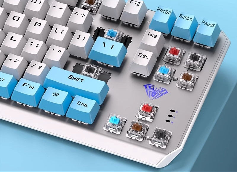 Mechanische Gaming-Tastatur und Maus Set Brehn