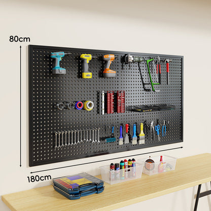 Schwerlast-Perforierte Stahl-Pinnwand-Panel Werkzeug-Organizer