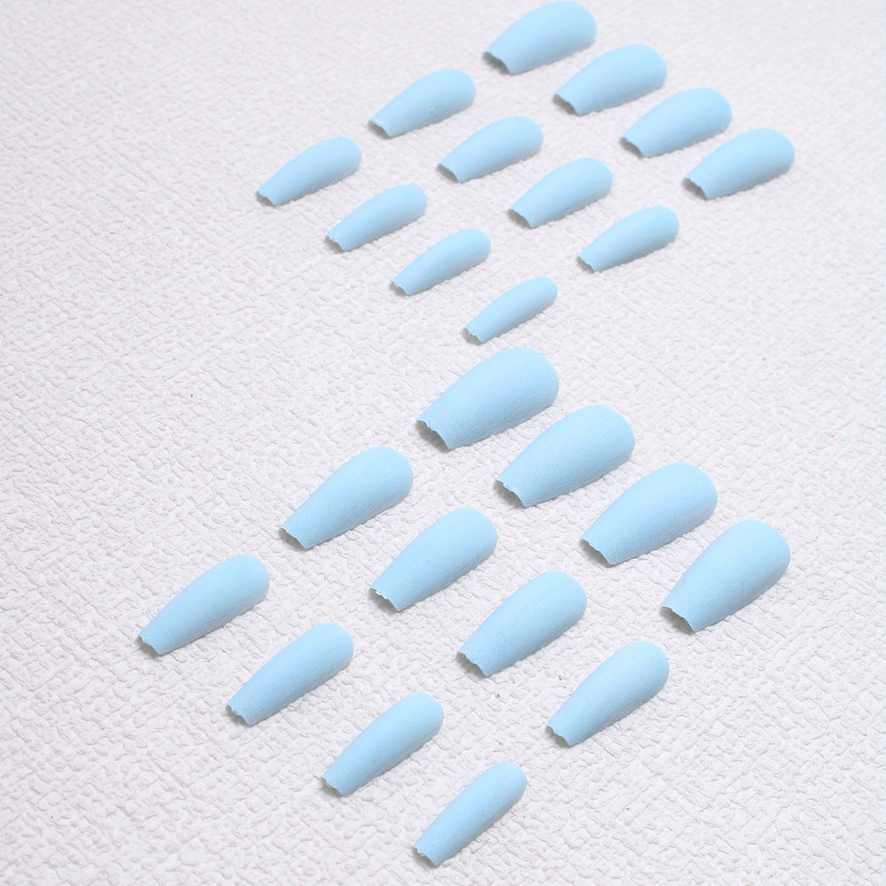 Mattes Finish Press-On Nail Set Brehn