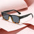 Stylische Chunky Quadratische Sonnenbrille Brehn