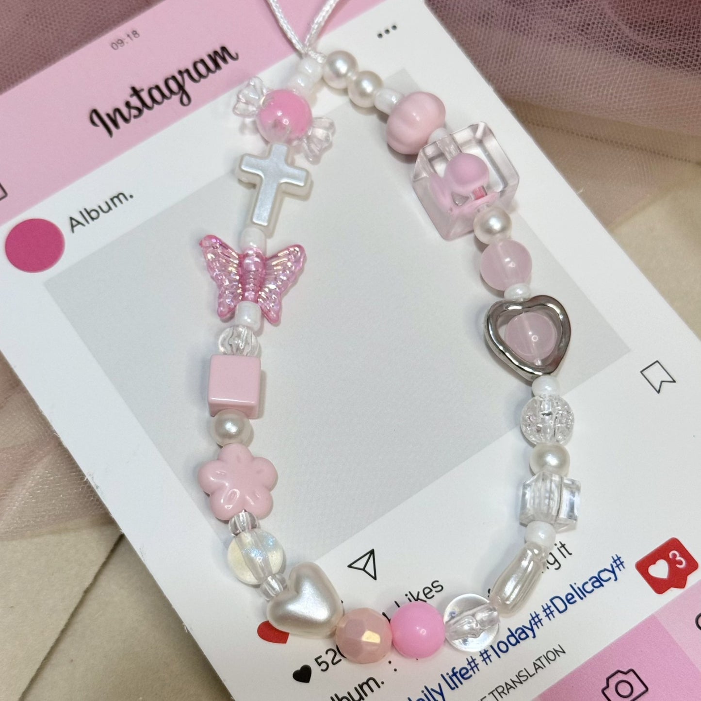 Farbenfrohes Charm-Armband Brehn