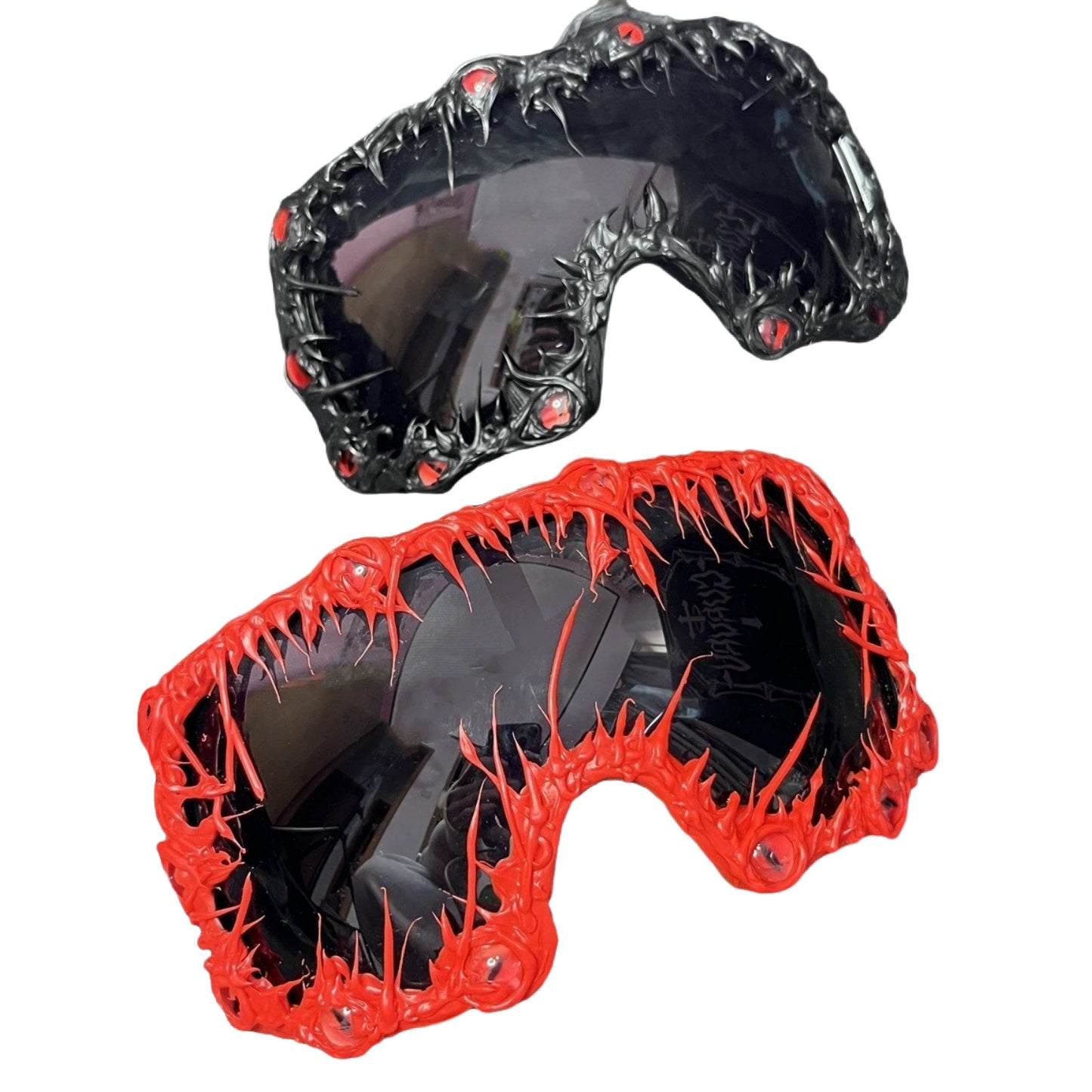 Damen futuristische Sportsonnenbrille mit kreativem Design Brehn