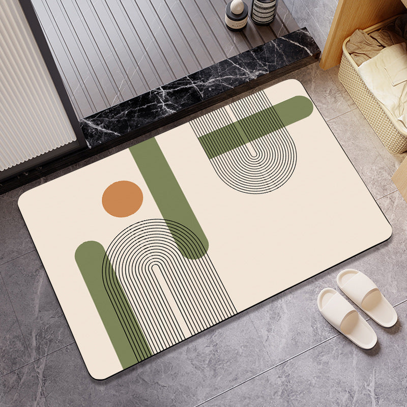 Abstrakte Kunst-Themen Innenbereich Matte