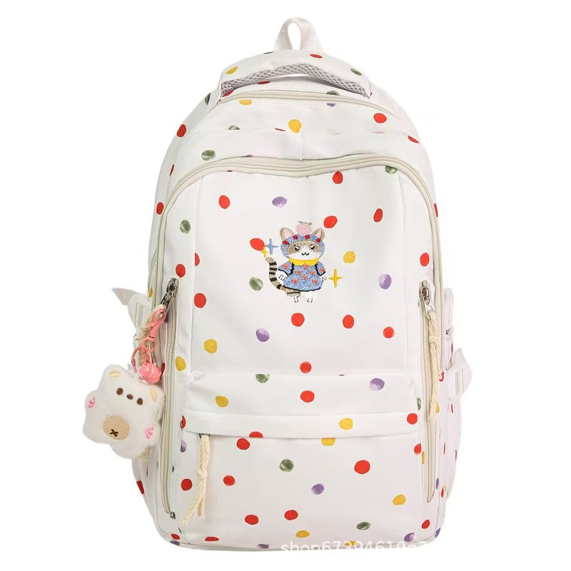 Verspielter Charakter-Print-Rucksack Brehn