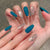 Elegantes Press-On-Nagelkunstset mit Juwelenelementen Brehn