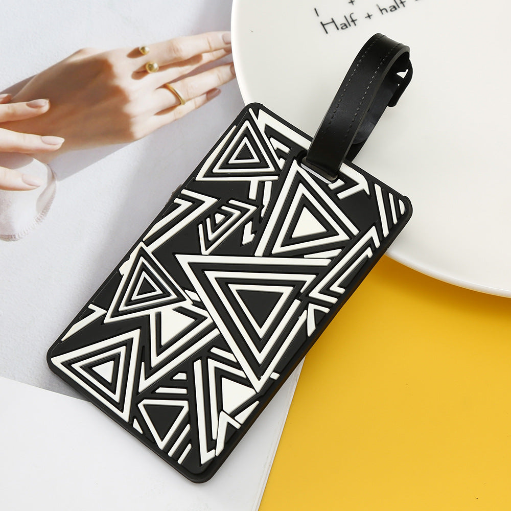 Unisex Gepäckanhänger mit modernem geometrischem Design Brehn