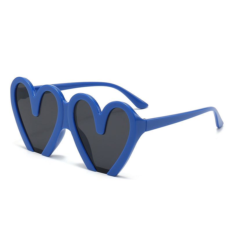 Damen modische Sonnenbrille im einzigartigen Herzdesign Brehn