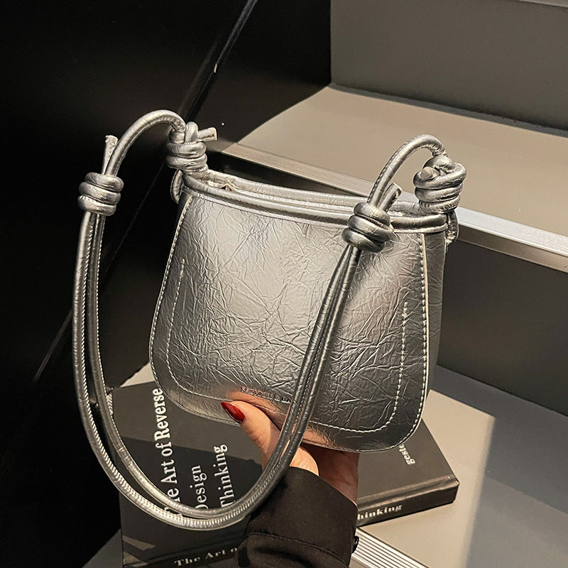 Zeitgenössische Knotengriff-Handtasche Brehn
