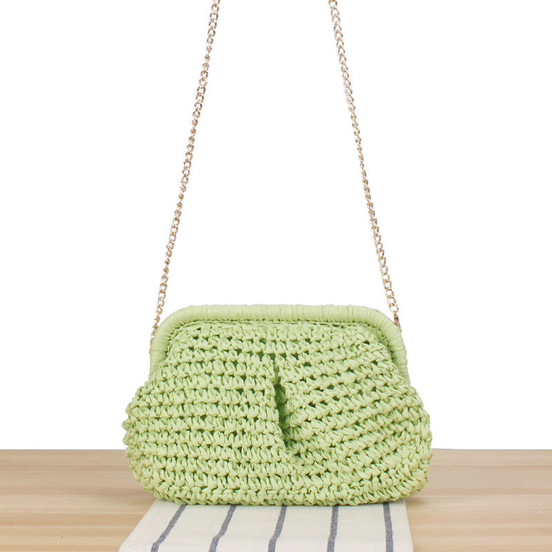 Handtasche Im Eleganten Makramee-Stil Brehn