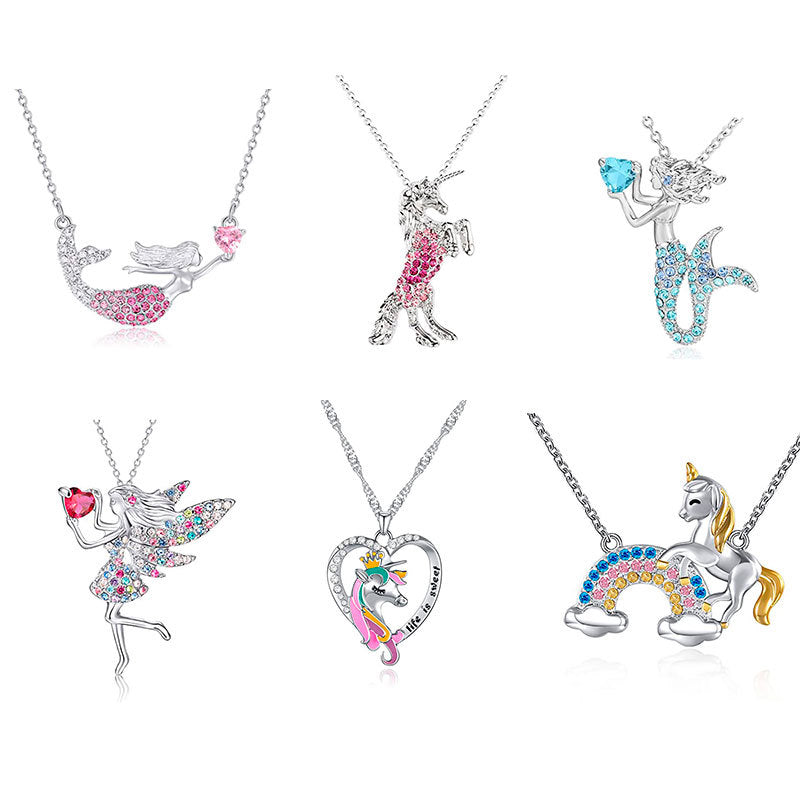 Verspielte katzenthematische Schmuck-Anhänger-Neklace Brehn