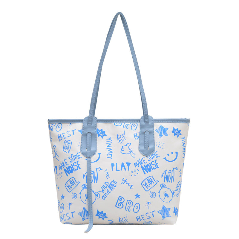 WoPlayful Graphic Tote Bag Brehn