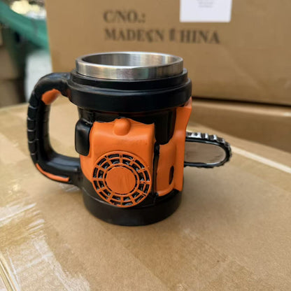 Kettensägen-Stil Becher Brehn