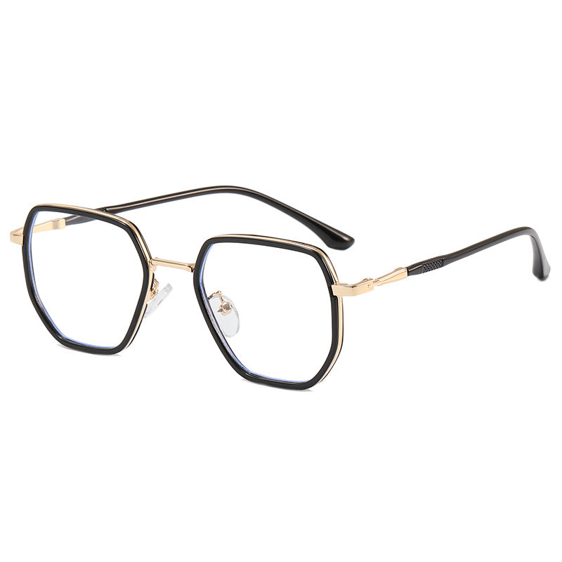 Damen geometrische Sonnenbrille mit elegantem Gläserdesign Brehn
