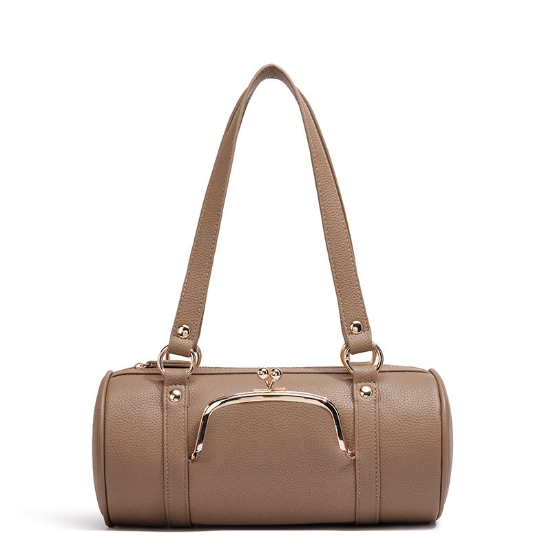 Modische Leder-Handtasche Brehn