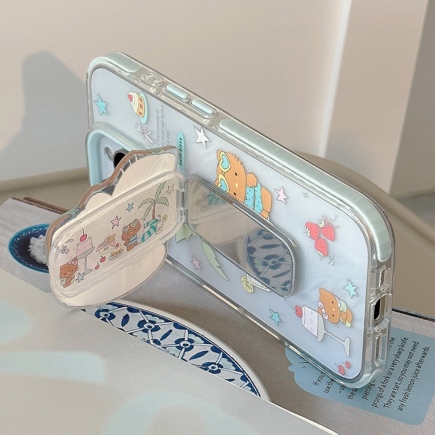 Kawaii Smartphone Halter mit niedlichem Charakterdesign Brehn