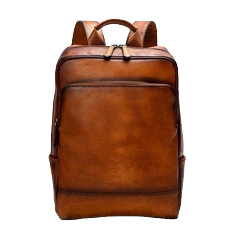 Eleganter und Funktionaler Rucksack Aus Hochwertigem Leder Brehn
