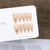 Künstlerisches Acryl Press-On-Nagel-Set mit floralen Verzierungen Brehn