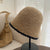 Strukturierter Wollener Bucket Hat