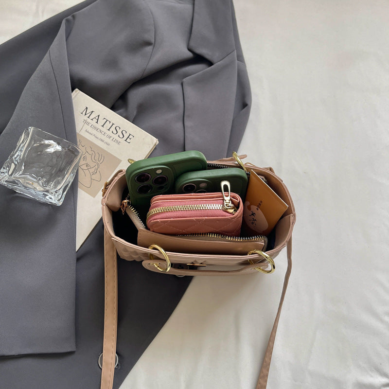 Geplüschte Mini handheld Schultertasche