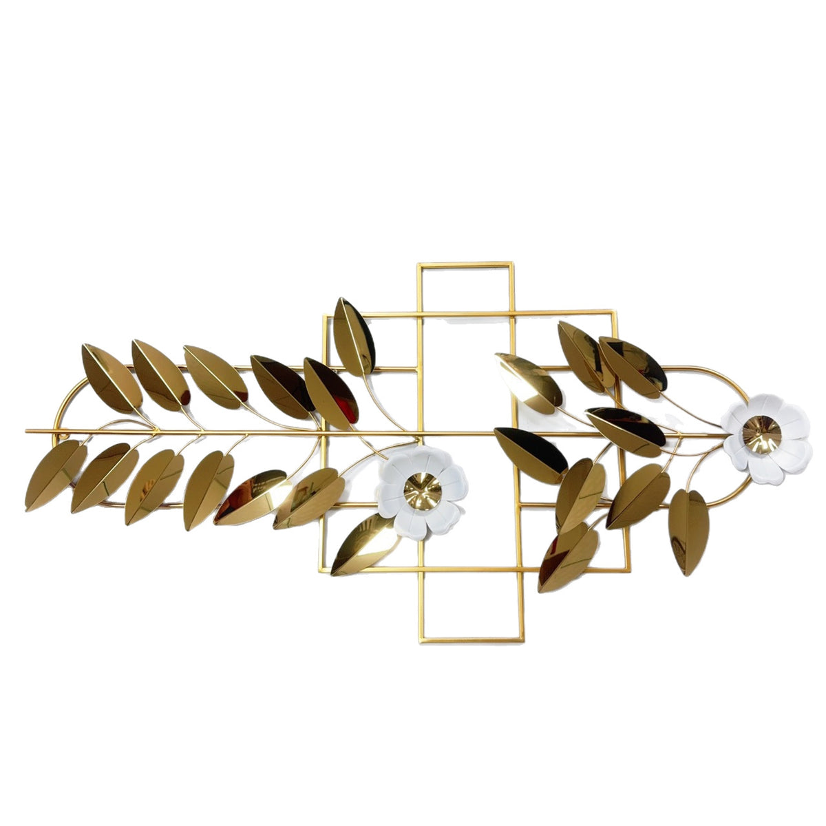 Elegante Botanische Wandkunstskulptur Brehn