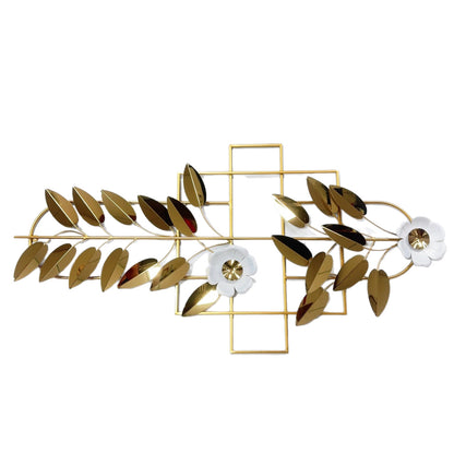 Elegante Botanische Wandkunstskulptur Brehn