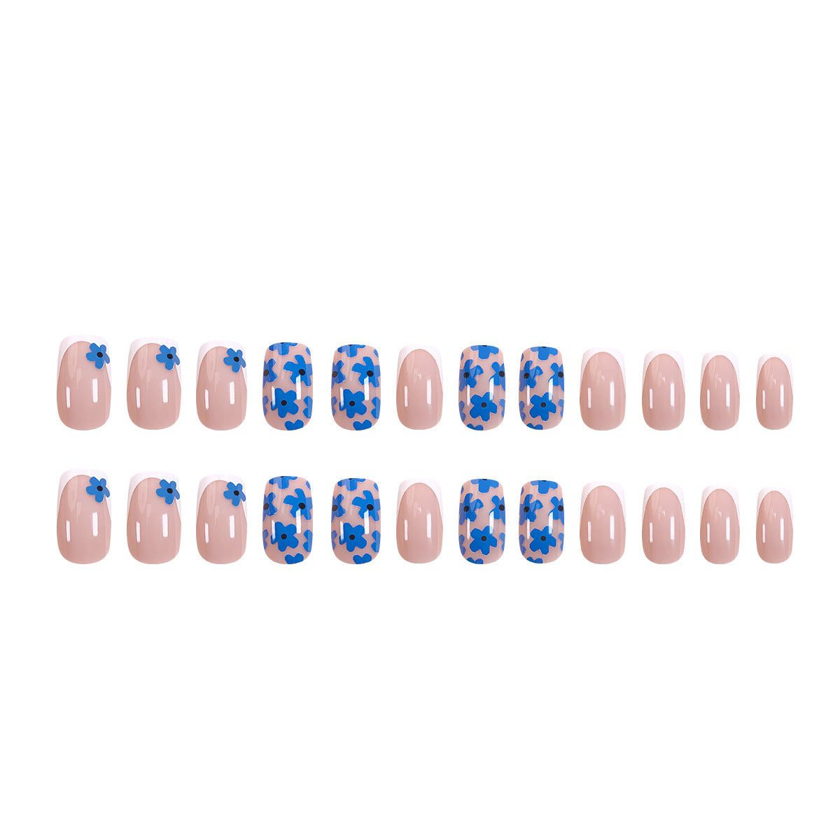 Exquisites Nageldesign mit blumigen Akzenten Brehn