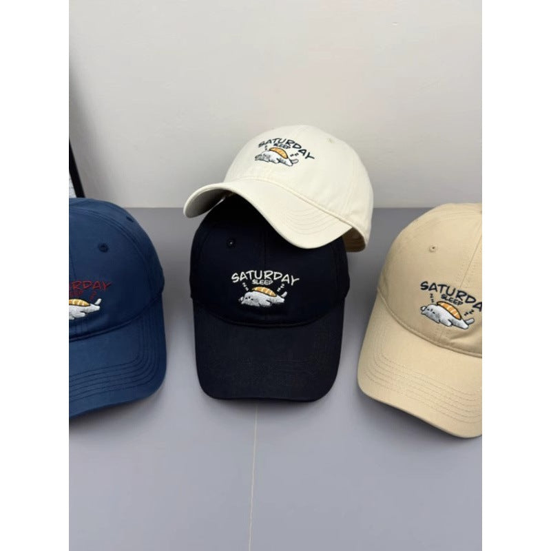 Unisex Verspielt Bestickte Cap Brehn