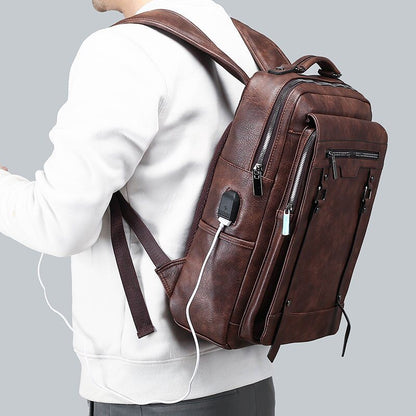 Eleganter Laptop-Rucksack mit Vielseitiger Stauräume Brehn
