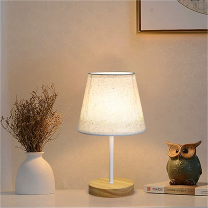 Moderne Stoff Tischlampe