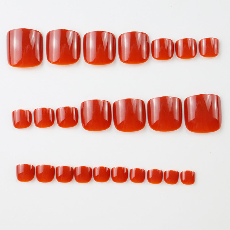 Premium Gel Press-On Zehennägel Brehn