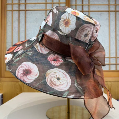 Breiter Rand Floral Sonnenhut Brehn
