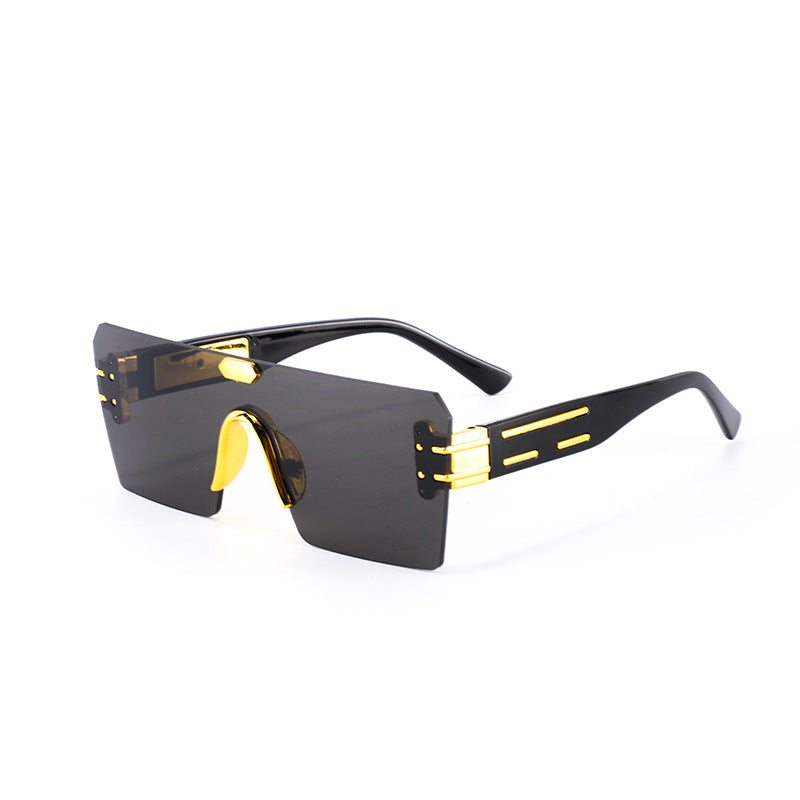 Damen futuristische Fashion-Sonnenbrille Brehn